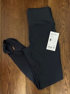 High Waisted Blue/Gray sterrup leggings